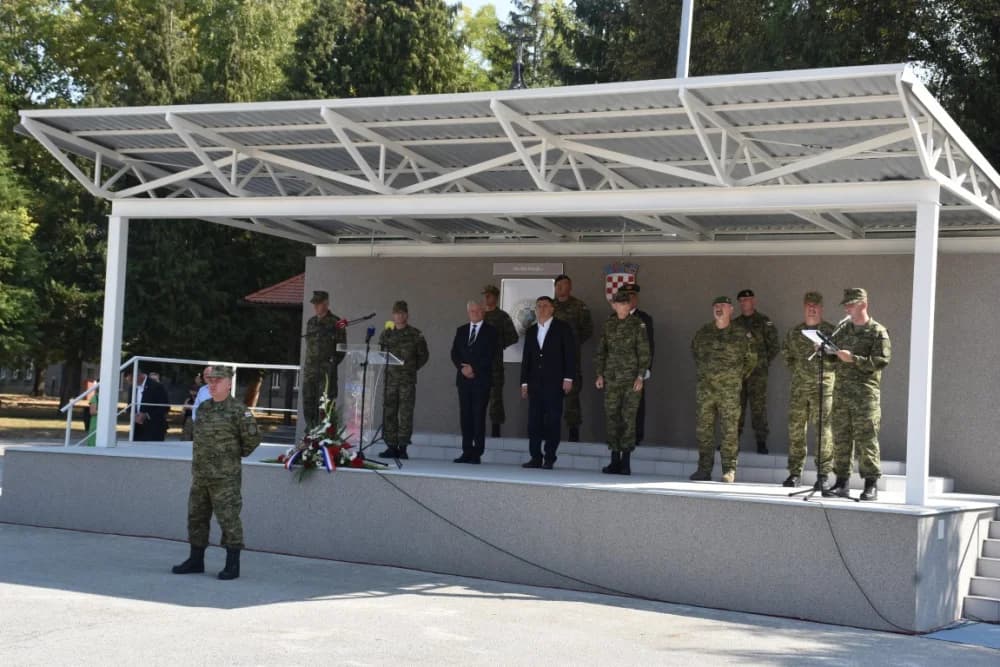 Svečanost u požeškoj vojarni 123. brigade: Prisegnuo 43. naraštaj ročnika na dragovoljnom osposobljavanju