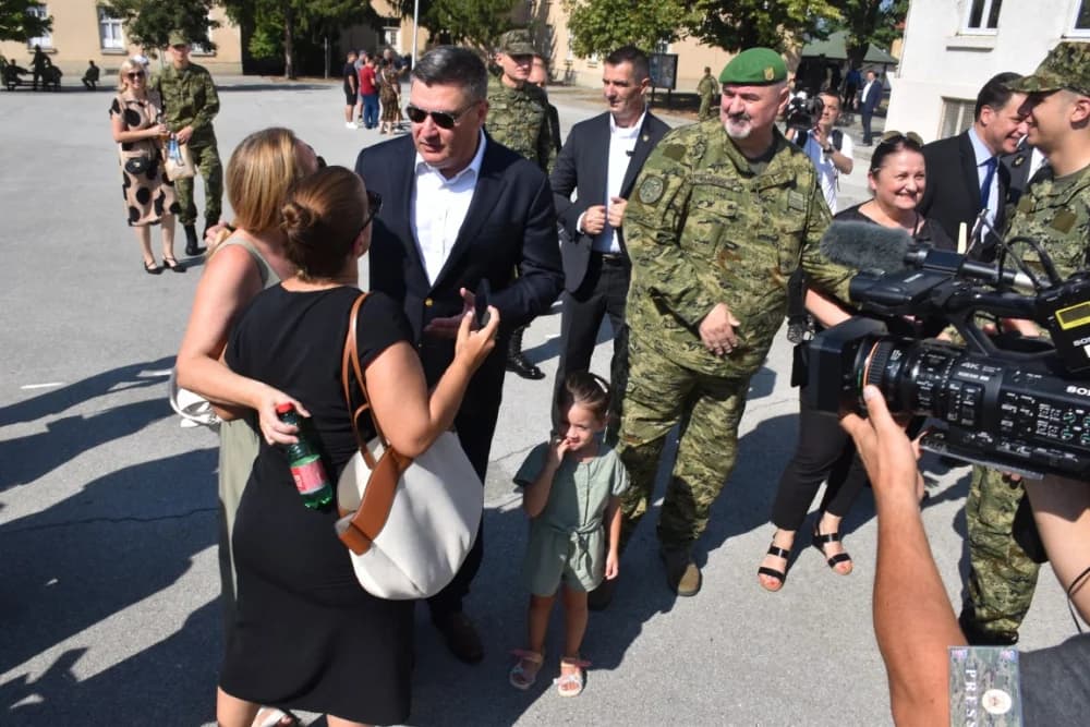 Svečanost u požeškoj vojarni 123. brigade: Prisegnuo 43. naraštaj ročnika na dragovoljnom osposobljavanju