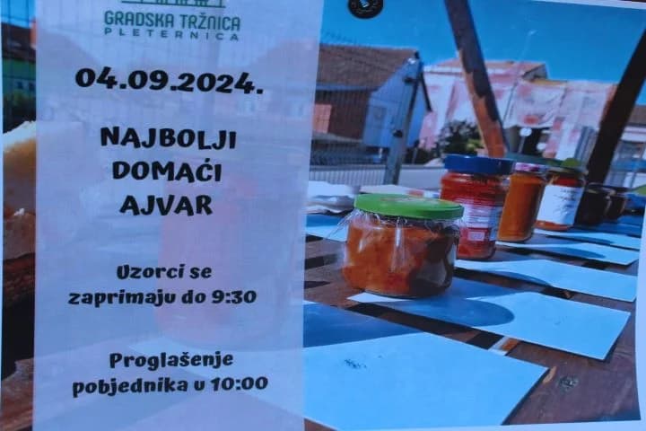 Najbolji ajvar pripremile Natalija Kristek iz Tekića i Marica Uhrin iz Pleternice