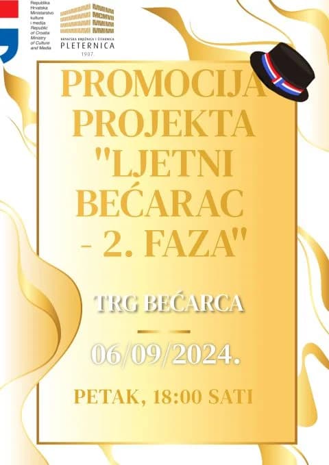 (NAJAVA) ZADNJI OVOGODIŠNJI „KNJIGNIK“: Program za djecu i mlade na Trgu bećarca, za odrasle  promocija knjige Damira Šanteka
