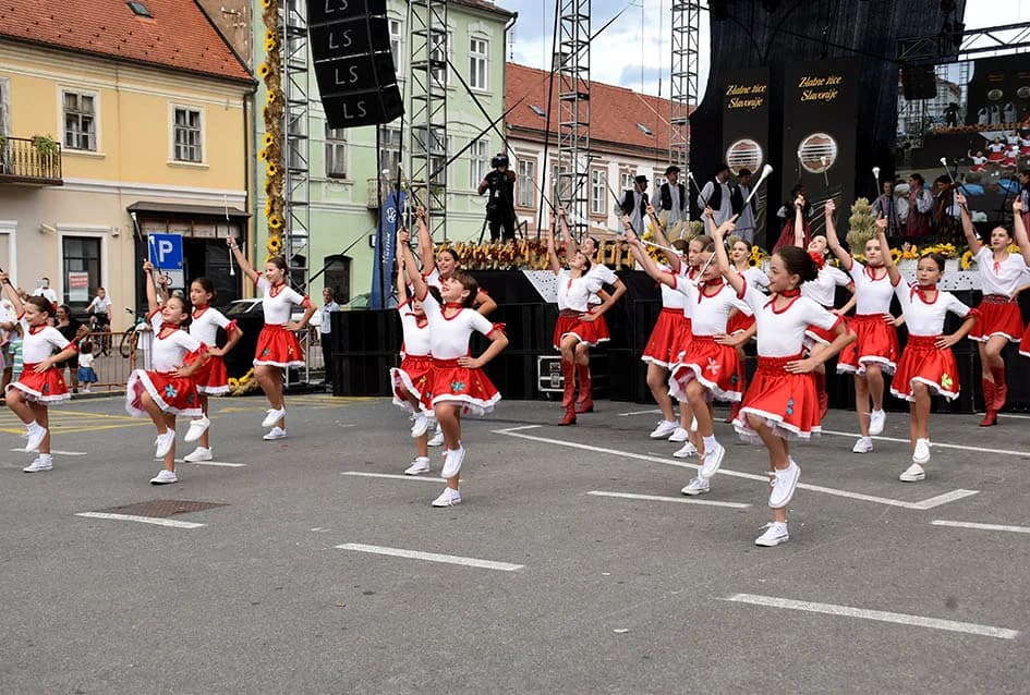 Festivalska povorka uljepšala ulice grada Požege i osvojila srca brojne publike