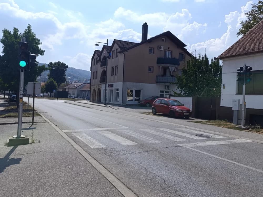 Orljavska ulica - semafor