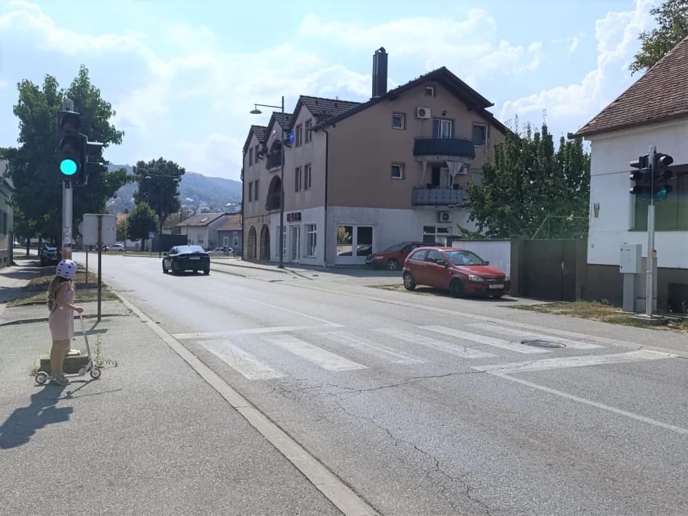 Orljavska ulica - semafor
