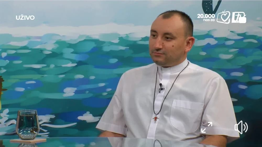 TV NOVOSTI: Duhovnik pater Ivan Raljušić porijeklom iz požeškog kraja na Laudato televiziji će svakog dana imati emisiju
