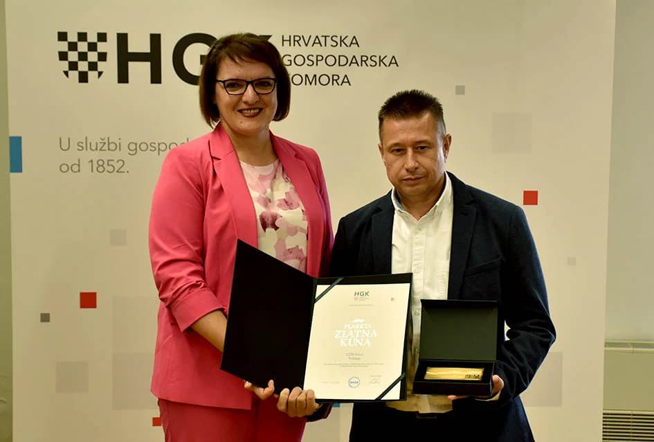 Dodijeljene nagrade najuspješnijim tvrtkama Požeško-slavonske županije za poslovanje u 2023. godini