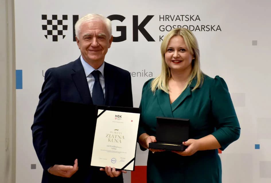 Dodijeljene nagrade najuspješnijim tvrtkama Požeško-slavonske županije za poslovanje u 2023. godini