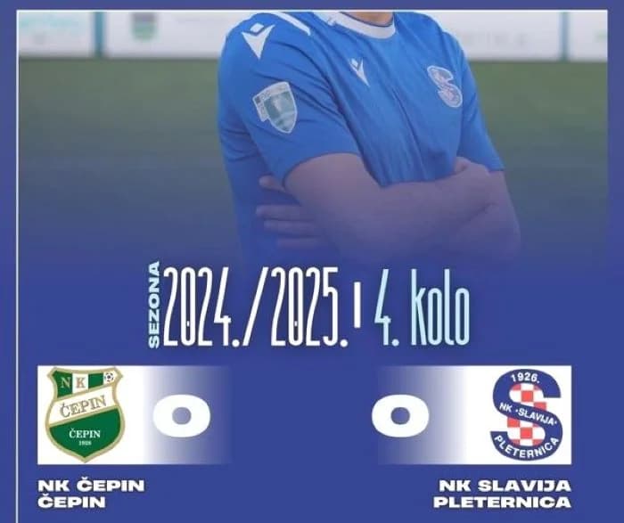 Slavija u Čepinu osvojila bod