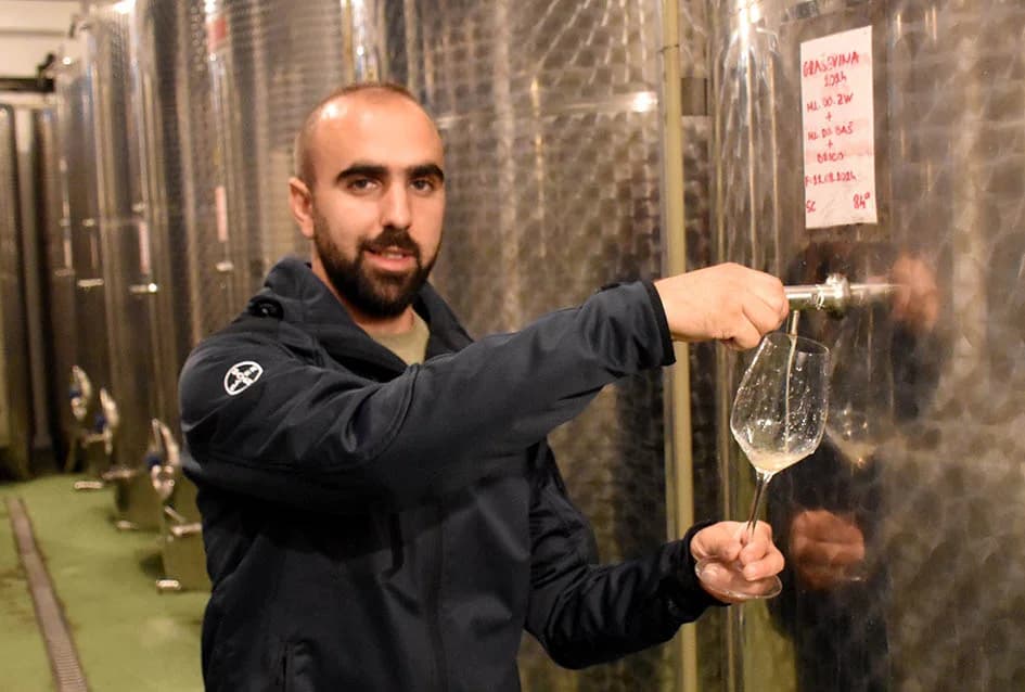 OKONČANA BERBA U VINOGRADARSTVU I VINARSTVU ADŽIĆ IZ KUTJEVA: Kultiviranjem tla osigurali dobru berbu
