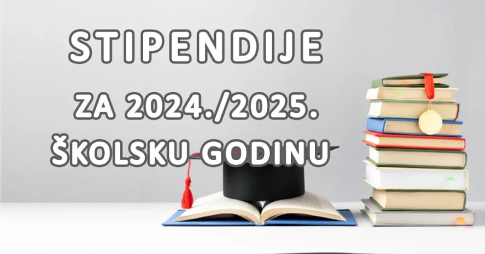 Grad Požega objavio natječaj za dodjelu stipendija darovitim učenicima srednjih škola za školsku godinu 2024./2025.