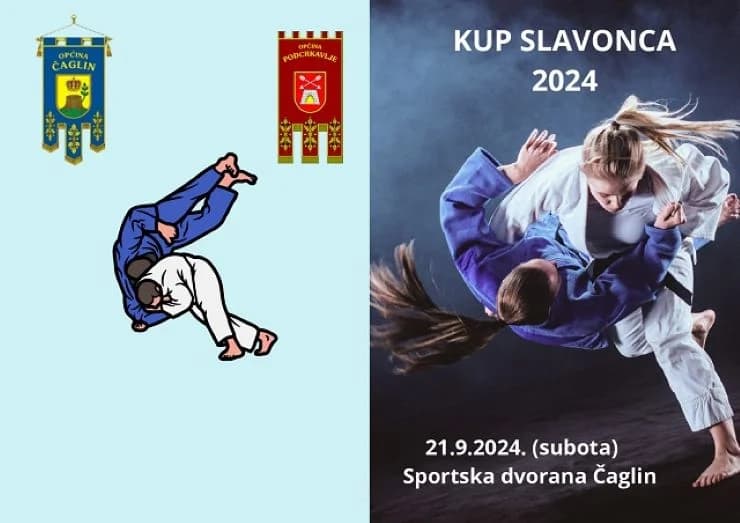Čaglin u subotu domaćin Prvog međunarodnog judo turnira ʼKup Slavoncaʼ