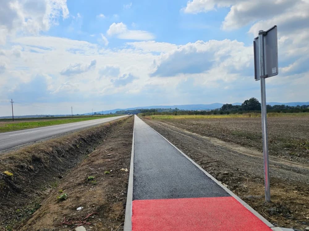 Dovršena je izgradnje biciklističke staze od Jakšića prema Ovčarama