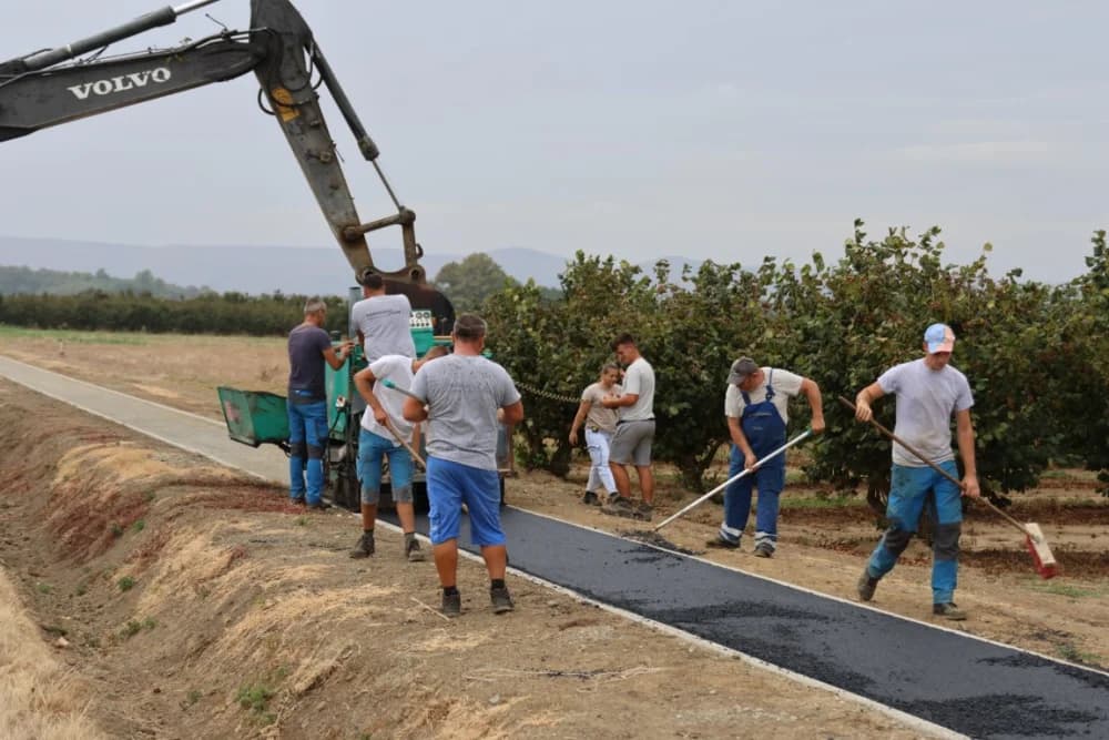 Dovršena je izgradnje biciklističke staze od Jakšića prema Ovčarama