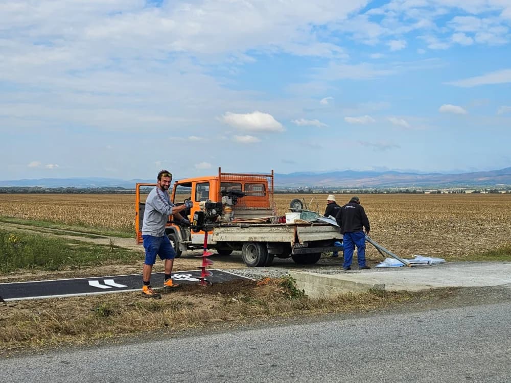 Dovršena je izgradnje biciklističke staze od Jakšića prema Ovčarama