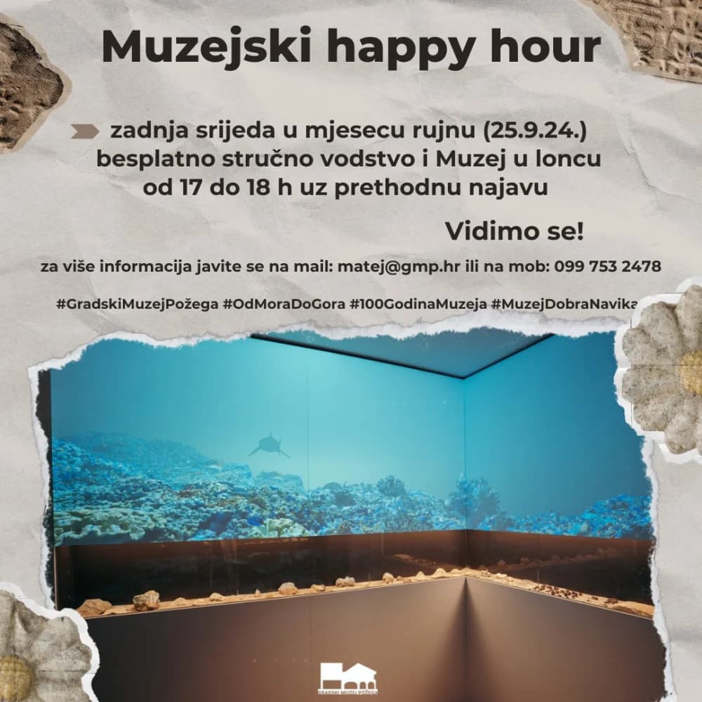POD MUZEJSKIM NEBOM: Program u muzejskom dvorištu traje do kraja rujna