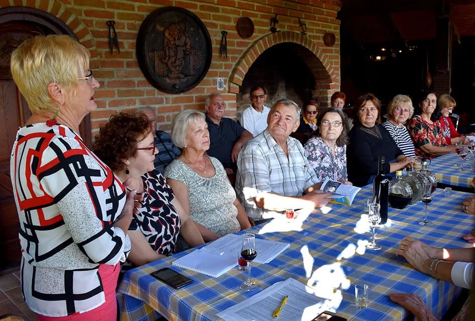 Na imanju Mladena Ravlića na Požeškoj gori održana Godišnja skupština Udruge Matko Peić