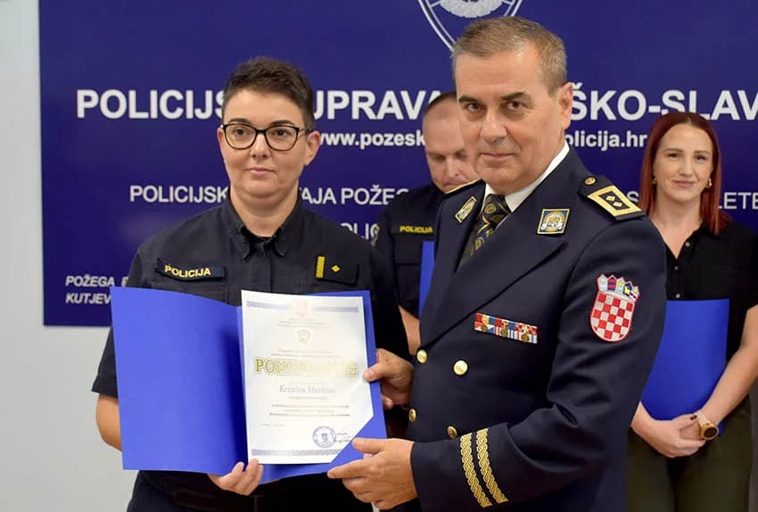 DAN POLICIJE: Odlikovanje predsjednika RH prima četvero djelatnika požeške Policijske uprave, a pohvaljeno ih je 14
