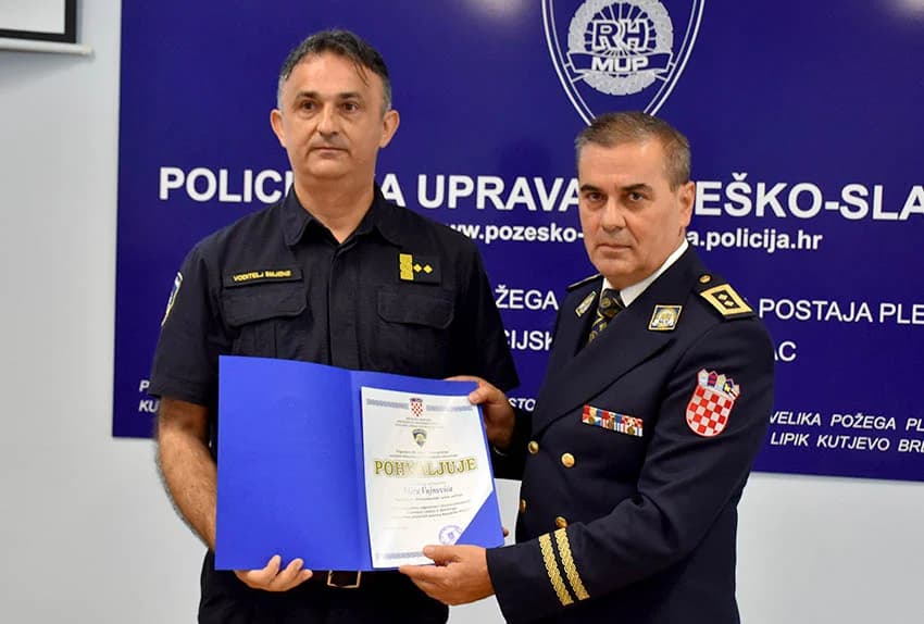 DAN POLICIJE: Odlikovanje predsjednika RH prima četvero djelatnika požeške Policijske uprave, a pohvaljeno ih je 14
