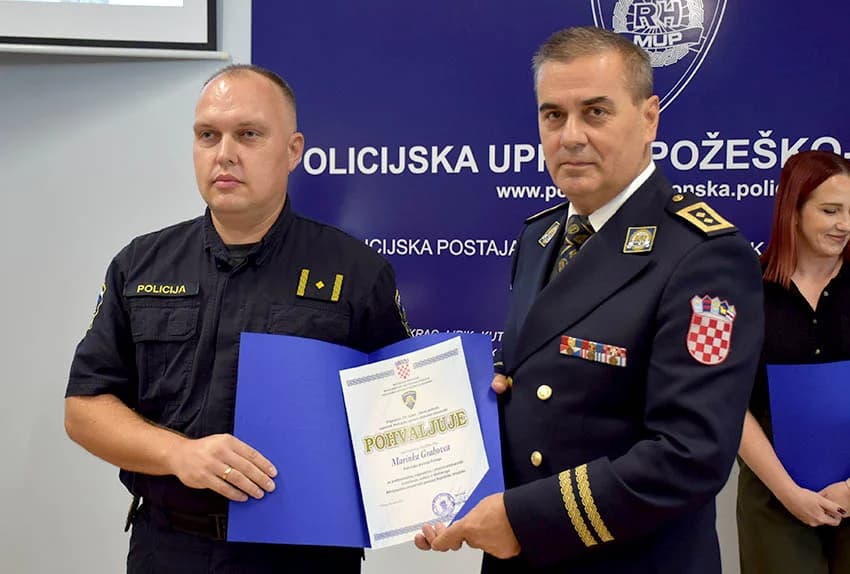 DAN POLICIJE: Odlikovanje predsjednika RH prima četvero djelatnika požeške Policijske uprave, a pohvaljeno ih je 14