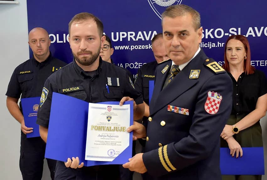 DAN POLICIJE: Odlikovanje predsjednika RH prima četvero djelatnika požeške Policijske uprave, a pohvaljeno ih je 14