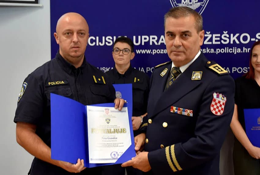 DAN POLICIJE: Odlikovanje predsjednika RH prima četvero djelatnika požeške Policijske uprave, a pohvaljeno ih je 14
