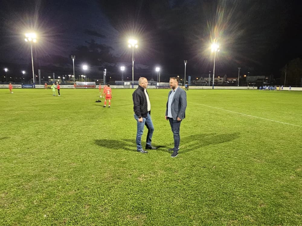 Novi reflektori na stadionu NK Požege koji će krasiti grad u večernjim satima