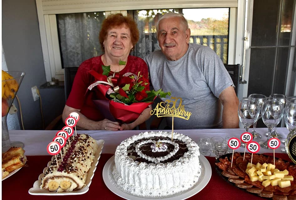 Helena i Mijo obilježili pedeset godina braka