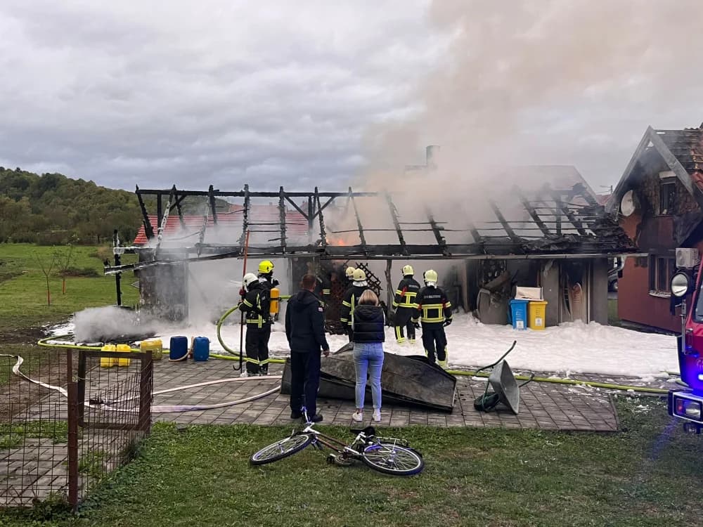 Veliki požar u Dolcu