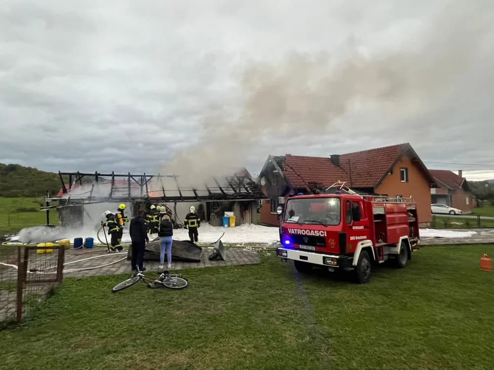 Veliki požar u Dolcu