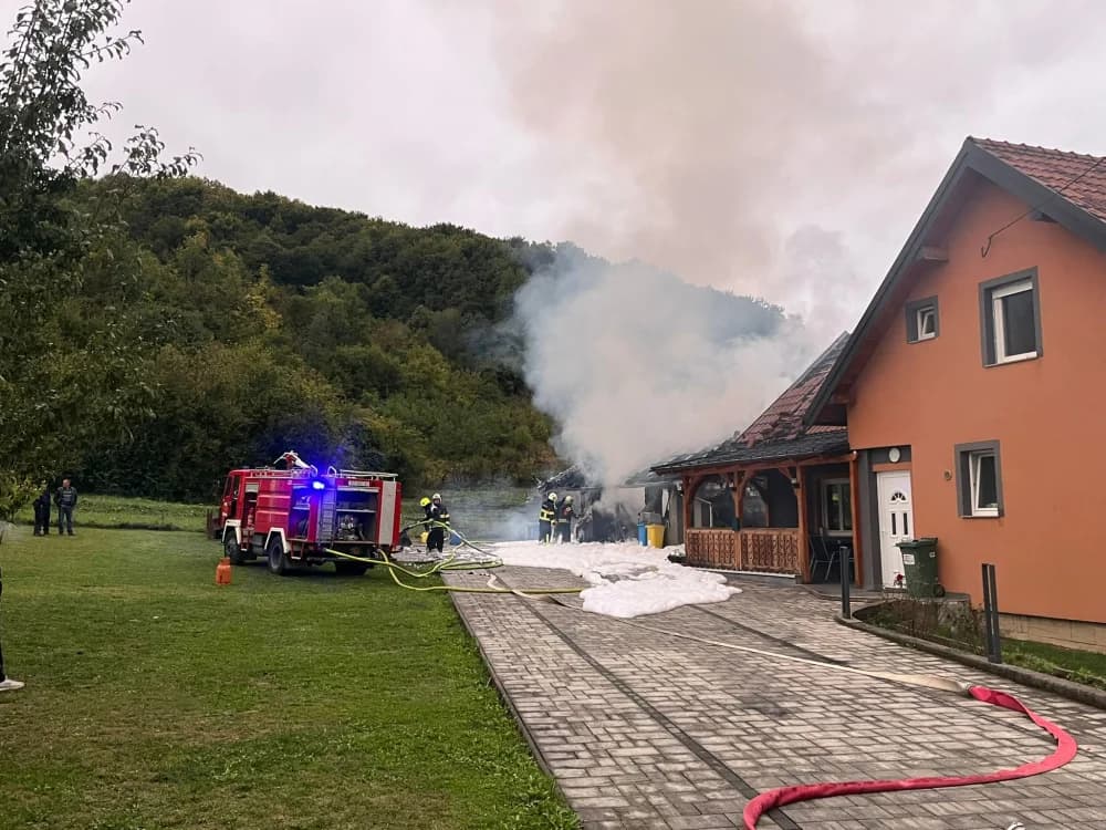 Veliki požar u Dolcu