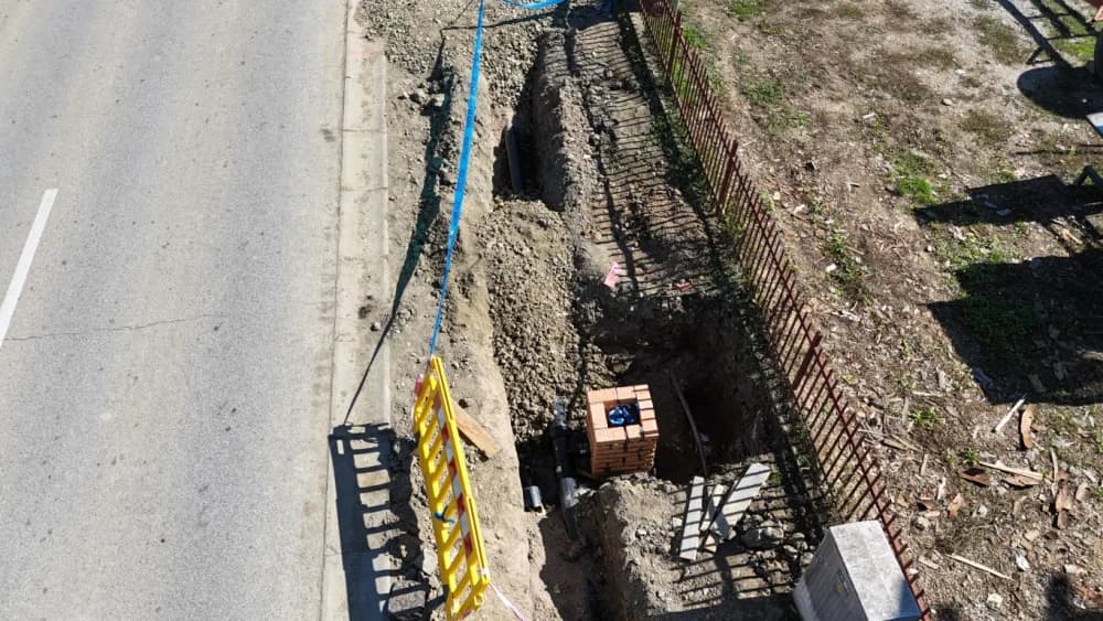 (VIDEO) Napreduju radovi na izgradnji pješačko-biciklističke staze u Zagrebačkoj ulici