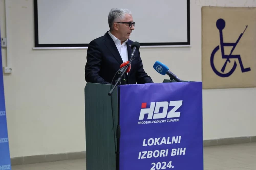 Županica Jozić na predizborni skupu HDZ-a u Sl. Brodu uoči lokalnih izbora u BiH: „Sigurna sam da ćemo u nedjelju imati dobre rezultate i dobre vijesti iz BiH“