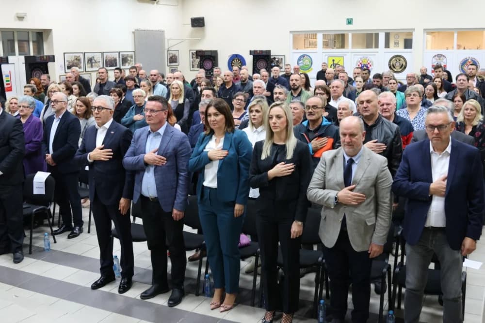 Županica Jozić na predizborni skupu HDZ-a u Sl. Brodu uoči lokalnih izbora u BiH: „Sigurna sam da ćemo u nedjelju imati dobre rezultate i dobre vijesti iz BiH“