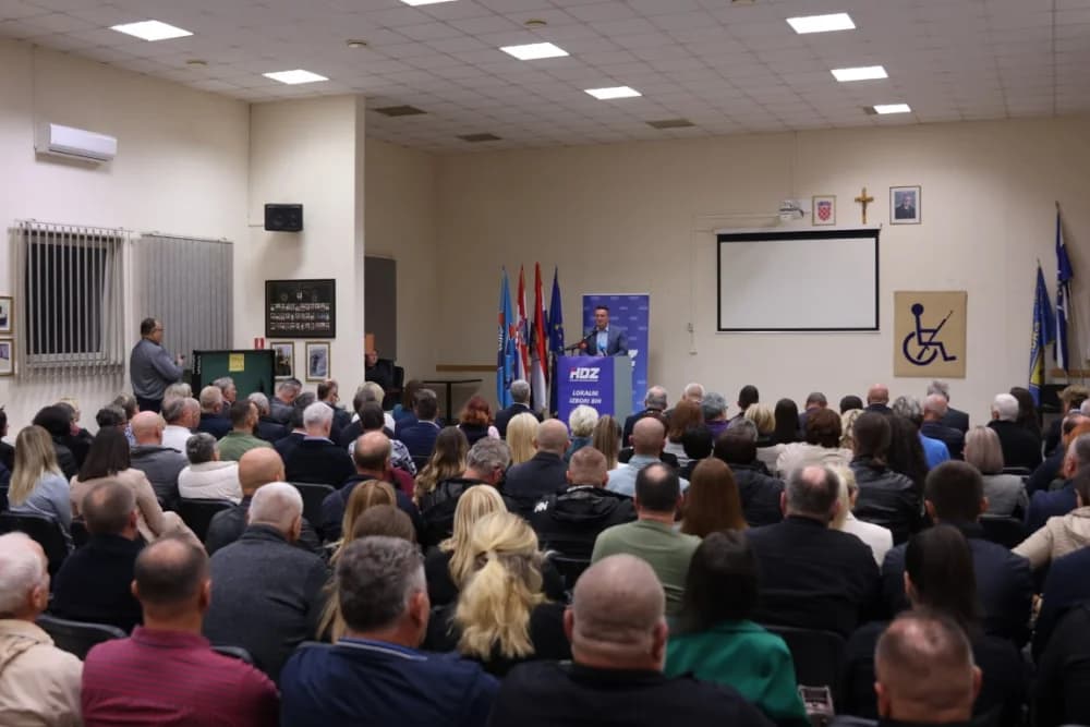 Županica Jozić na predizborni skupu HDZ-a u Sl. Brodu uoči lokalnih izbora u BiH: „Sigurna sam da ćemo u nedjelju imati dobre rezultate i dobre vijesti iz BiH“