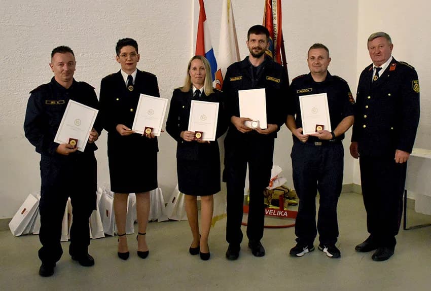 130 GODINA DVD VELIKA: Zlatne medalje dobili D. Marinić, A. Rončević, D. Štiglić i D. Matijević, a spomenice Milan Pastuović(posthumno) i Milan Grubišić