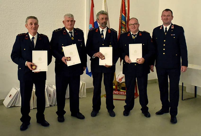 130 GODINA DVD VELIKA: Zlatne medalje dobili D. Marinić, A. Rončević, D. Štiglić i D. Matijević, a spomenice Milan Pastuović(posthumno) i Milan Grubišić
