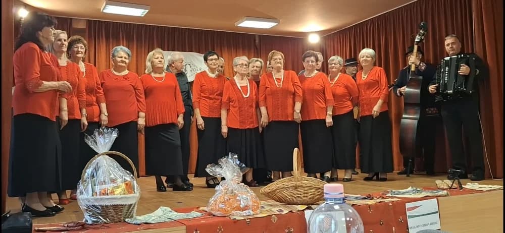 Pjevači i svirači umirovljeničke skupine Ledena berba iz velike nastupili u Mađarskoj