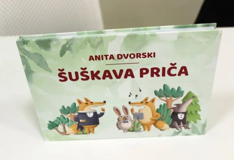 Predstavljena zanimljiva knjiga za djecu ʼŠuškava pričaʼ autorice Anite Dvorski