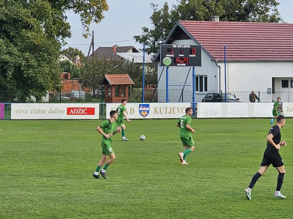 Mlada ekipa Zelenih dovela do pobjede u Kutjevu: NK Kutjevo-NK Psunj Sokol Okučani4:1