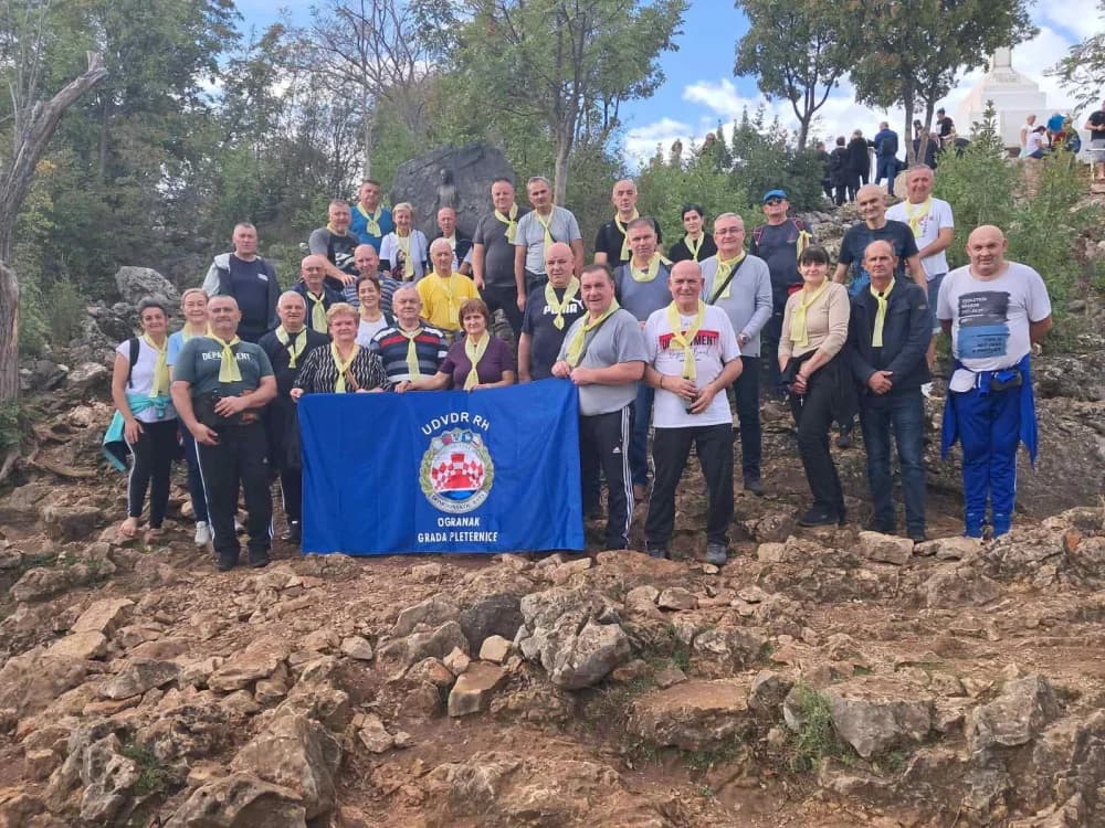 Pleternički dragovoljci i veterani ponovo posjetili Međugorje