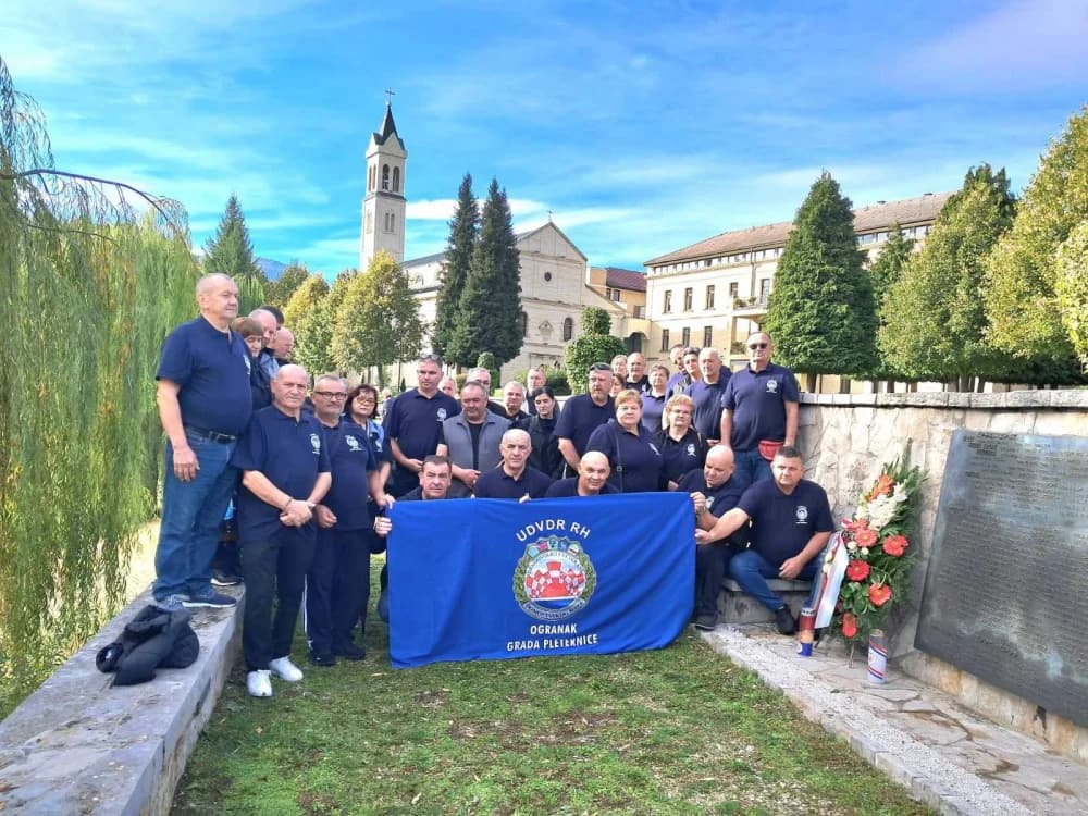 Pleternički dragovoljci i veterani ponovo posjetili Međugorje