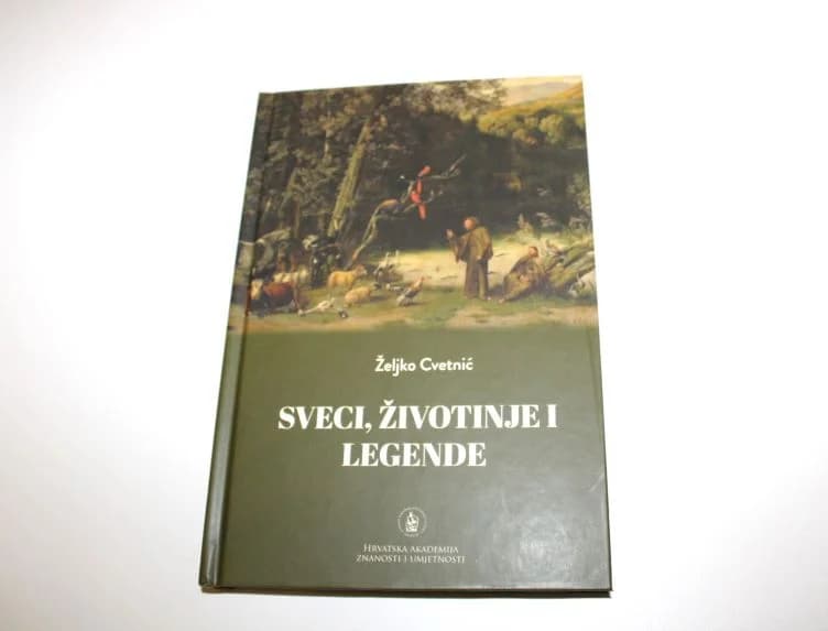 MJESEC HRVATSKE KNJIGE U PLETERNICI: predstavljena vrijedna publikacija ʼSveci, životinje i legendeʼ akademika Željka Cvetnića