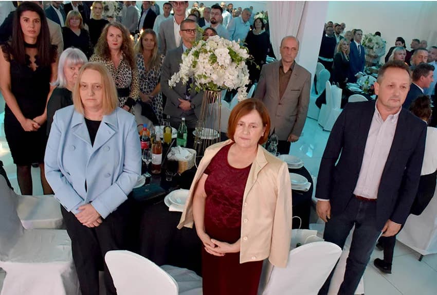 40 GODINA COLORA: Goran Šutalo primio priznanje HGK, a Tomislav Zeba nagradu tvrtke za 30 godina rada, te Blanka Zeba i Marinko Topić za 35 godina