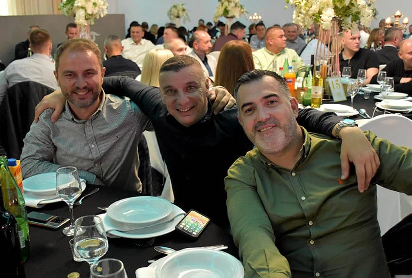 40 GODINA COLORA: Goran Šutalo primio priznanje HGK, a Tomislav Zeba nagradu tvrtke za 30 godina rada, te Blanka Zeba i Marinko Topić za 35 godina