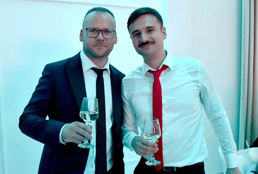 40 GODINA COLORA: Goran Šutalo primio priznanje HGK, a Tomislav Zeba nagradu tvrtke za 30 godina rada, te Blanka Zeba i Marinko Topić za 35 godina