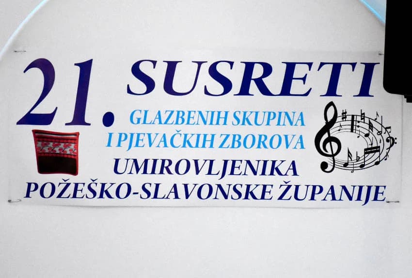 GLAZBENI SUSRETI MATICE UMIROVLJENIKA POŽEŠKE ŽUPANIJE: Orila se pjesma više od stotinu sudionika [ FOTOGALERIJA]