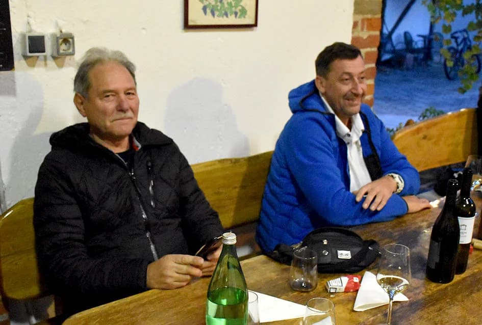 Slovenac kum u vinskoj kući Kitokreta