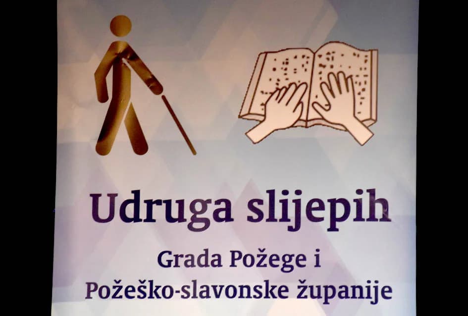 Udruga slijepih grada Požege i Požeške županije proslavila sedam desetljeća postojanja