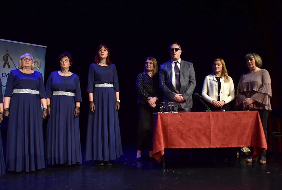 Udruga slijepih grada Požege i Požeške županije proslavila sedam desetljeća postojanja