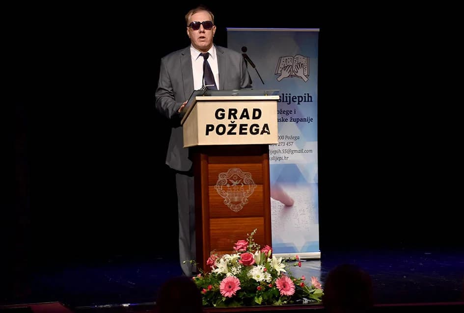 Udruga slijepih grada Požege i Požeške županije proslavila sedam desetljeća postojanja