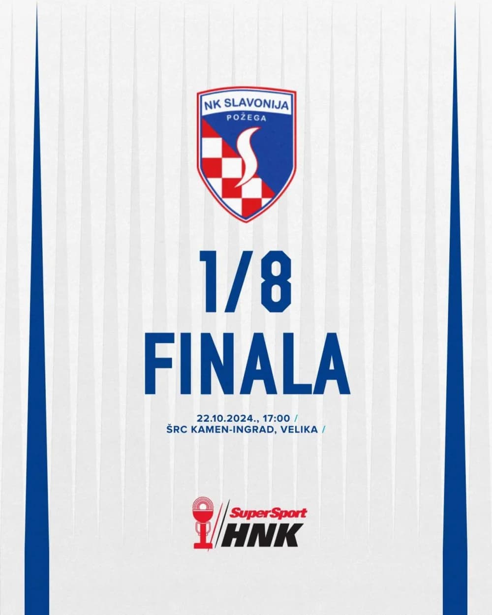 NK Slavonija - NK Osijek: Ne propustite danas pogledati nogometnu kup utakmicu u Velikoj od 17 sati